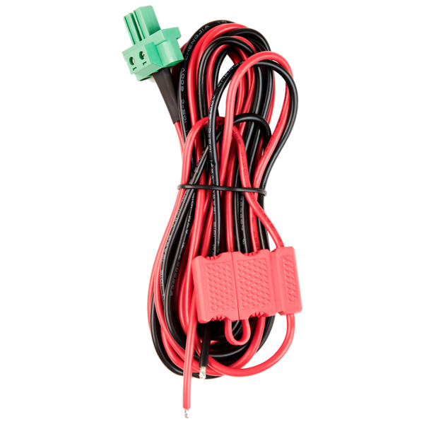 Hytera PWC31 12AWG 2pin red/black power cord, 600V AWM UL1015, 3.165m 10.4 Ft..