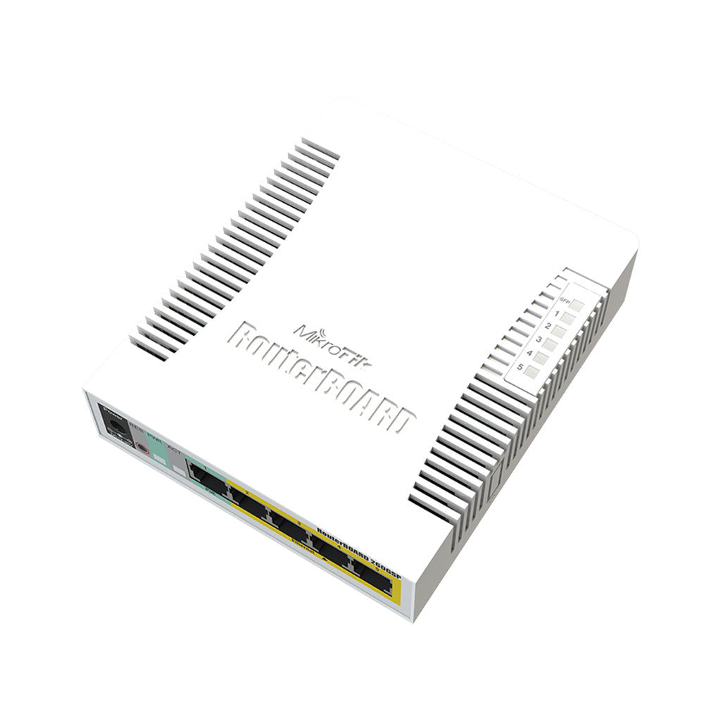 Mikrotik Smart Switch 5 Gigabit Ethernet Ports and One SFP Cage
