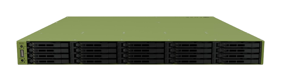 MikroTik Rose Data Server (RDS) 100G Networking NVMe Storage Container RDS2216-2XG-4S+4XS-2XQ