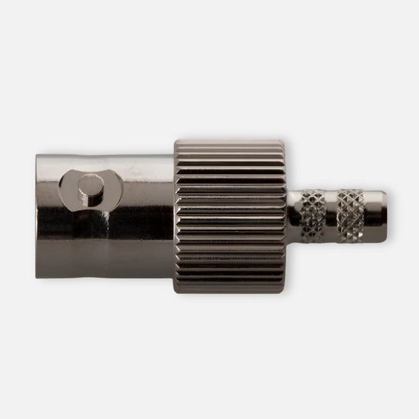 RF Industries RFB-1123-1 BNC Female Connector for crimp on RG-58/U, RG-142/U cables.