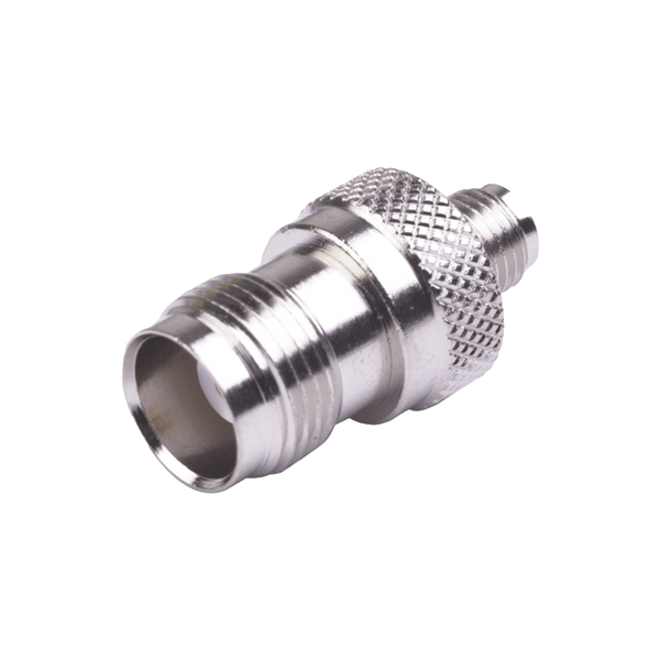 RF Industries RFT-1241-4 Straight Adapter from TNC Female Connector to SMA Female, Nickel/ Gold/ PTFE.
