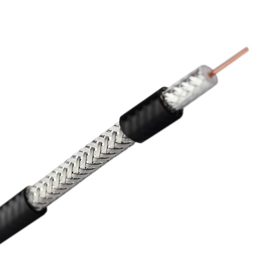 Linkedpro RG6-CCS 1000 ft (305 m) Wooden reel / RG6 coaxial cable / Type CCS / Optimized for HD / Outdoor