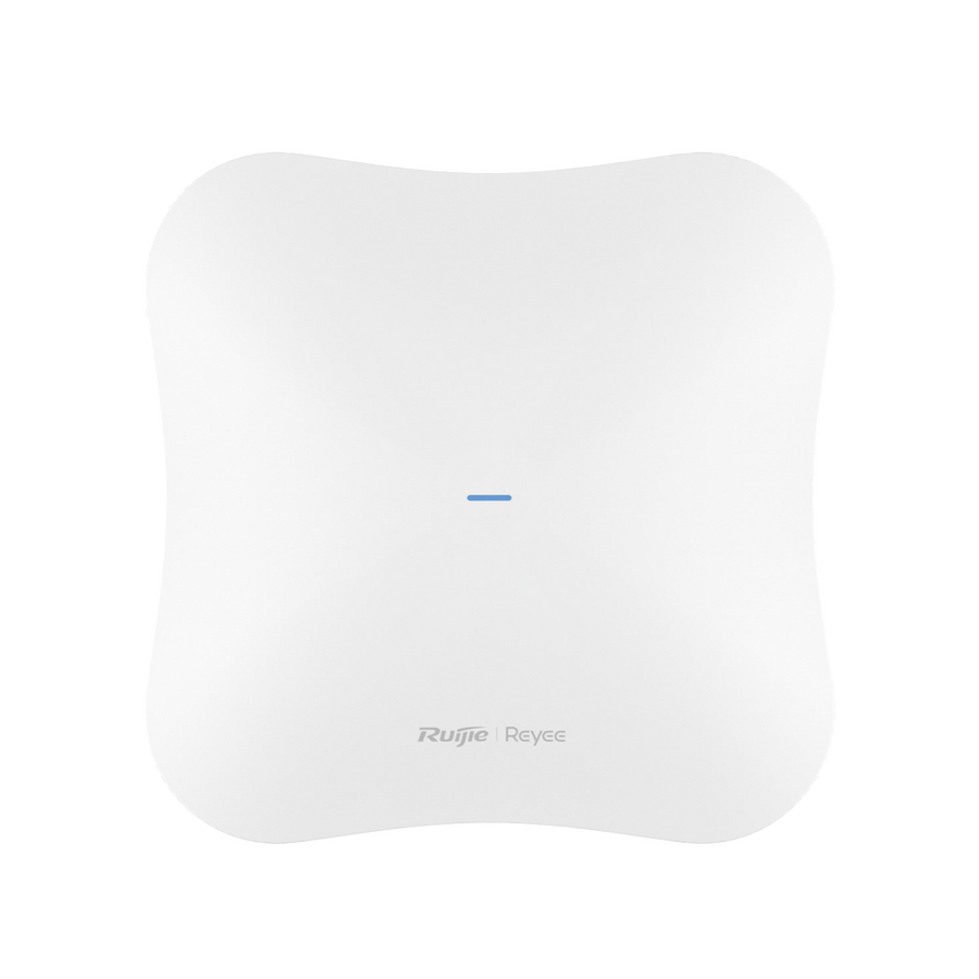 Ruijie RG-RAP73HD(US) Indoor Access Point Wi-Fi 7 Tri-Band, Up to 19 Gbps, 10Gb Port and SFP+, 802.11 BE19000 MU-MIMO 4x4 @2.4 GHz, 4x4 @5 GHz, 4x5 @6 GHz