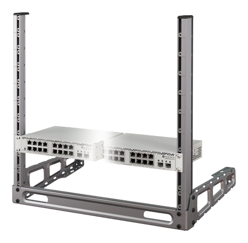 MikroTik RMK-2x10/19 Dual Mount Kit for CSS318-16G-2S+IN 1U Rack 19 Inch Compact Design
