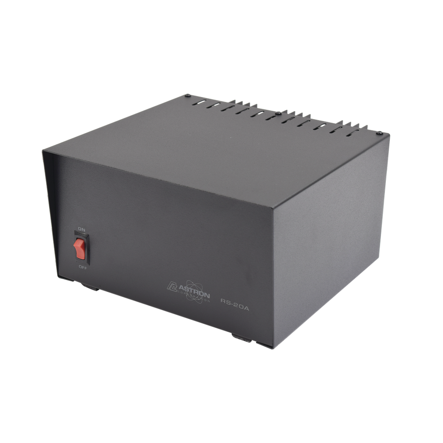Astron RS-20A Linear Power Supply, Input Voltage 115 Vac, Output Voltage 13.8Vdc, 20A