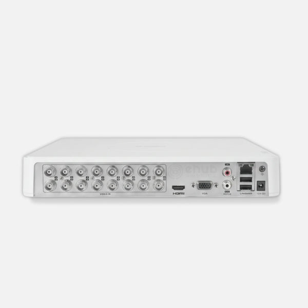 Epcom S16-TURBO-G3 DVR 1080p 16 Channels TURBO HD 2 Channels IP Full HD Video H.265+ AHD TVI CVBS
