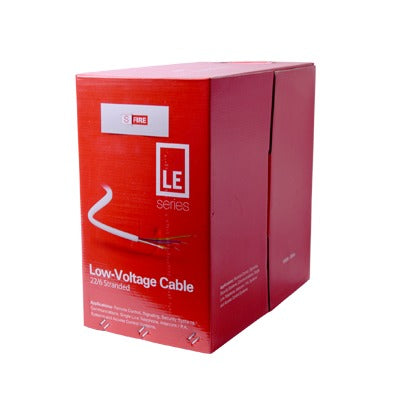 Sfire SF-22-06-LE 1000FT (305 m) Cable Reel / CCA Cable / 6x22 AWG / Copper Clad Aluminum Type / Applications in Access Control / Intrusion Alarms / Access Control / Automation / Intercoms and TV Doorphones