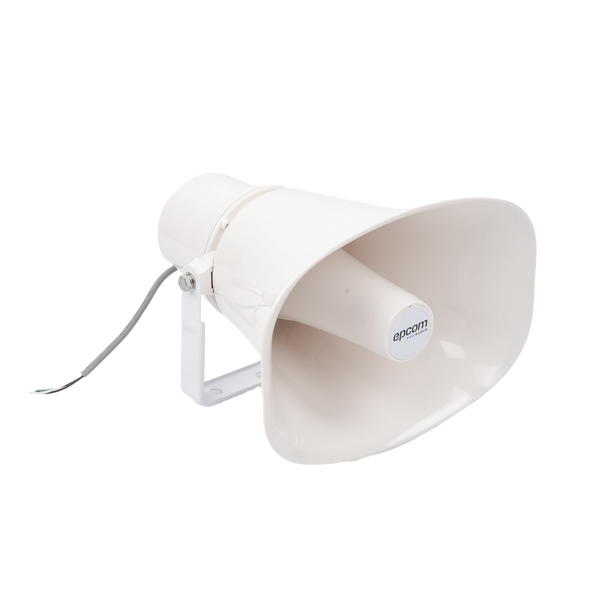 Epcom Proaudio SF-720A Outdoor Paging Horn Speaker | 15-30W | 100V | IP66 | ABS Body | Metal Bracket