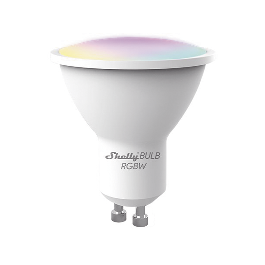 Shelly SHELLYDUOGU10RGBW Smart bulb GU10 with wireless signal, works with app Shelly Cloud
