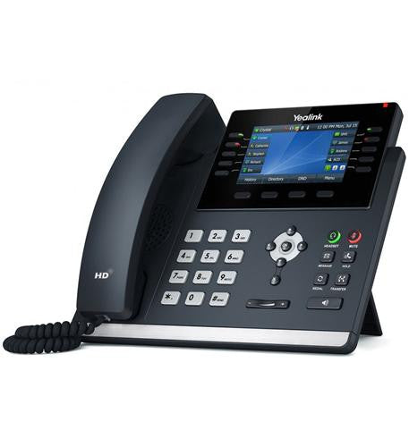 Yealink SIP-T46U DECT IP Multi-Cell System HD Voice Opus Codec Dual USB & Gigabit Ethernet Unified Firmware Multi Touch Support