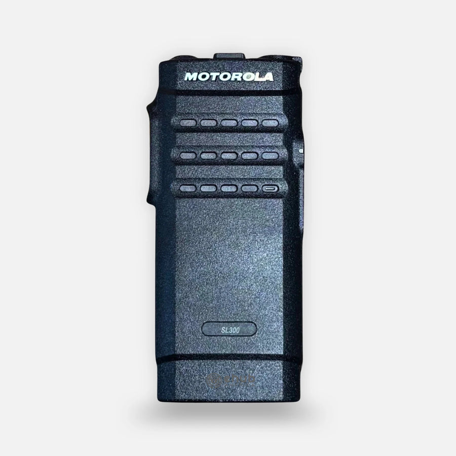 Motorola SL300 UHF SL300 99 Channel Display Radio Black AAH88QCP9JA2AN UHF 403-470 Mhz