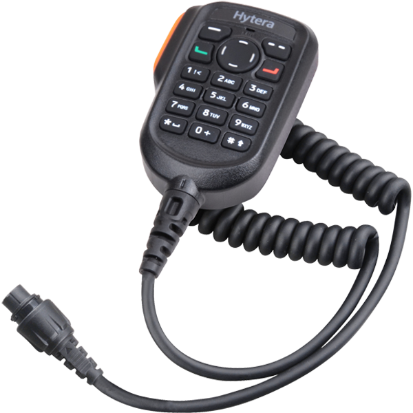 Hytera SM19A3 HM782 Palm microphone with keypad finished with L/R key IP54