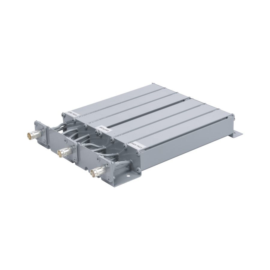 Epcom Industrial SYS-4533-4P UHF EhubAmerica Duplexer, 6 Cavities for 490-520 MHz, 50 Watt, 5 MHz Split, Reject Band, BNC Females.