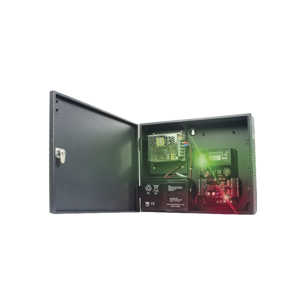 Zkteco - Accesspro SYSCA-4R-4D C3400 Four-Door Access Controller / Easy management / 30,000 Cards / Metal Cabinet and 12VDC/3A Power Supply Included