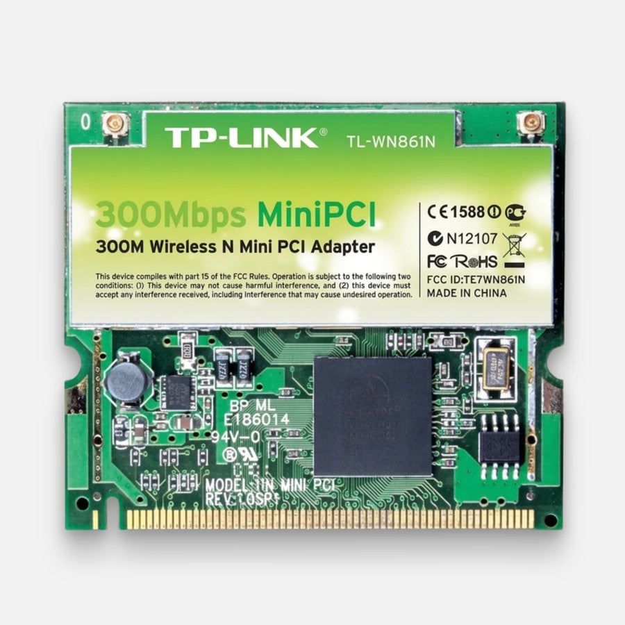 TP-Link TL-WN861N Wireless N Mini PCI Adapter 300Mbps 2T2R
