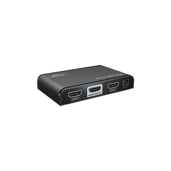Epcom Titanium TT-312-V2.0 HDMI 4K Splitter 1 in to 2 out / Support 4Kx2K / HDMI 2.0 / HDCP 2.2 / HDMI 3D / Cable Length Input ≤30m, Output ≤25m / Split 1 HDMI Video Input to 2 HDMI Video Output (Simultaneous).