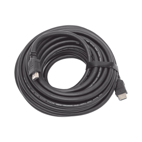 Epcom Powerline TTHDMI10M HDMI Cable (High Speed) / 33 ft (10 M) / 4K Resolution / Supports Audio Return Channel (ARC) / Supports 3D / Shielded to Reduce Interference / Gold Plated / High Strength and Durability.