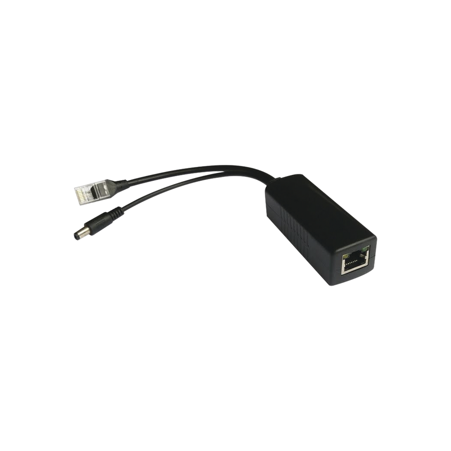 Epcom Powerline TTPL100 Passive PoE Divider Cable 48-55 Vdc @ 12 Vdc, 2 A. Applications Such as Adapting Microphones to IP Cameras