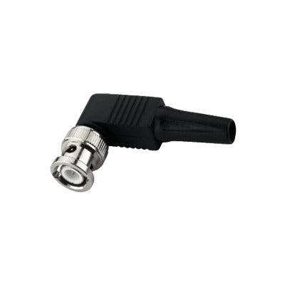 Epcom Titanium TT-RG-95 Right Angle 75 Ohm BNC Male Connector with PVC Relief Plastic Base for RG-59/ RG-6 Coaxial Cables.