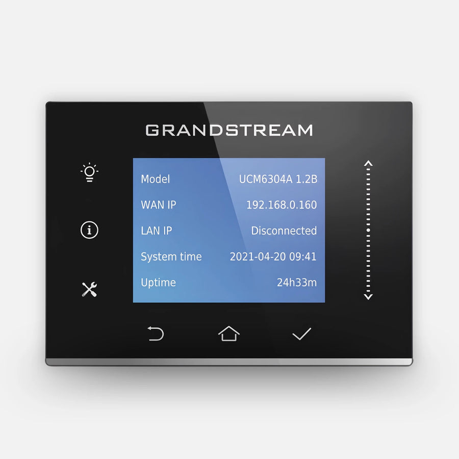Grandstream UCM6304A IP PBX VoIP Phone System 4 FXO 4 FXS SIP Gateway Appliance