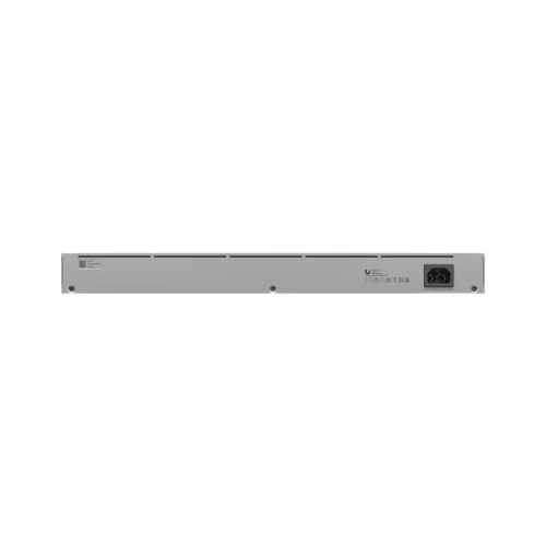 Ubiquiti USW-24 24-Port Layer 2 Switch Silent Fanless Cooling 1.3" Touchscreen 52 Gbps Switching Capacity