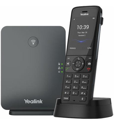 Yealink W78P Premium DECT IP Phone System High-Performance Cordless Solution