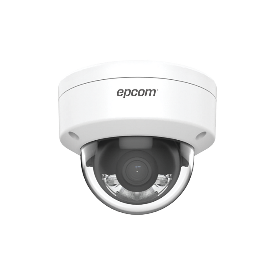Epcom XD-12CSL 2MP IP Dome / 2.8 mm Lens / Color Plus/ SENSEPLUS LITE / H.265+ / IP67 / IK10 / 30 m IR EXIR