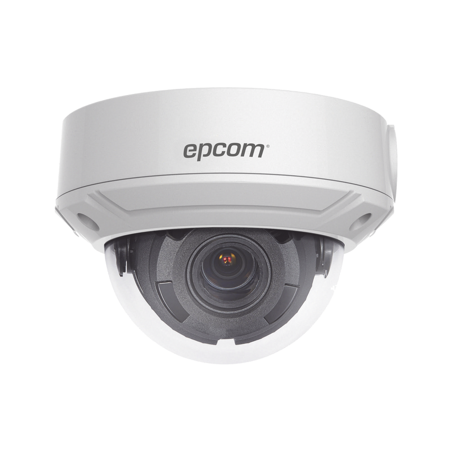 Epcom XD21ZH(C) 2 MP IP Dome / Performance Series / 98 ft IR EXIR / IP67 / IK10 / 2.8 to 12 mm Motorized Lens / dWDR / Micro SD