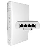 Cambium Networks XR-320-US Xirrus Wall Plate 802.11ac Access Point with One 2.4GHz and One 5GHz Radios, 4-ports GbE integrated switch (1 PoE Out), PoE compatible. FCC US version