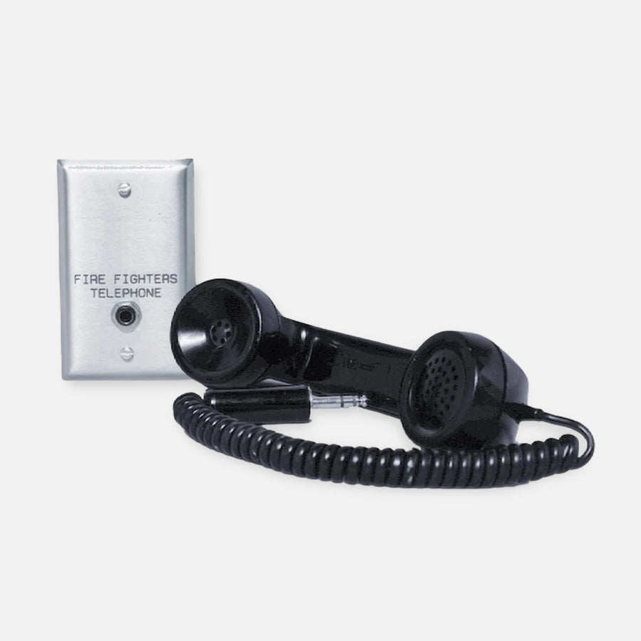 Edwards 6830-3 Portable Telephone Receptacle 1G