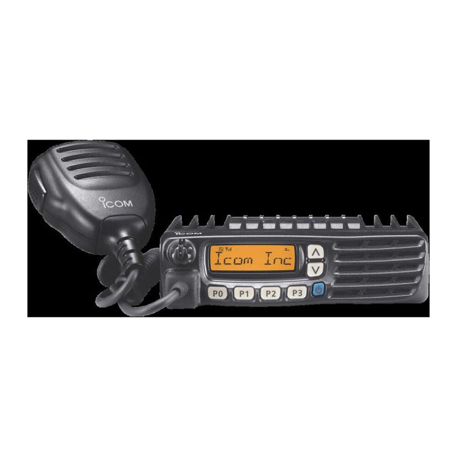 Icom F6021 57 two-way radio