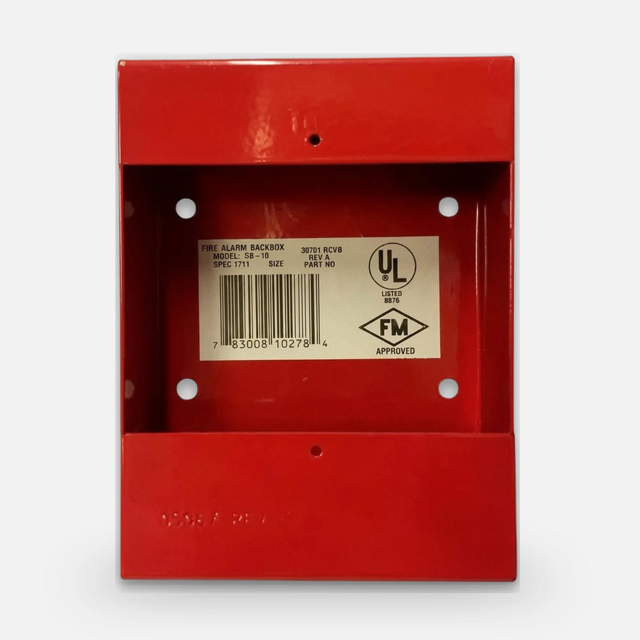 Notifier SB-10 Surface Backbox for NBG10 NBG12
