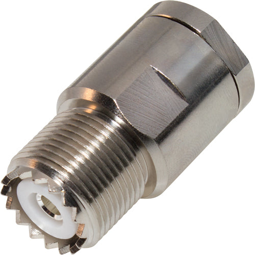 RF Industries RFU-520-I UHF Female SO-239 Clamp Connector RG-8/U LMR-400