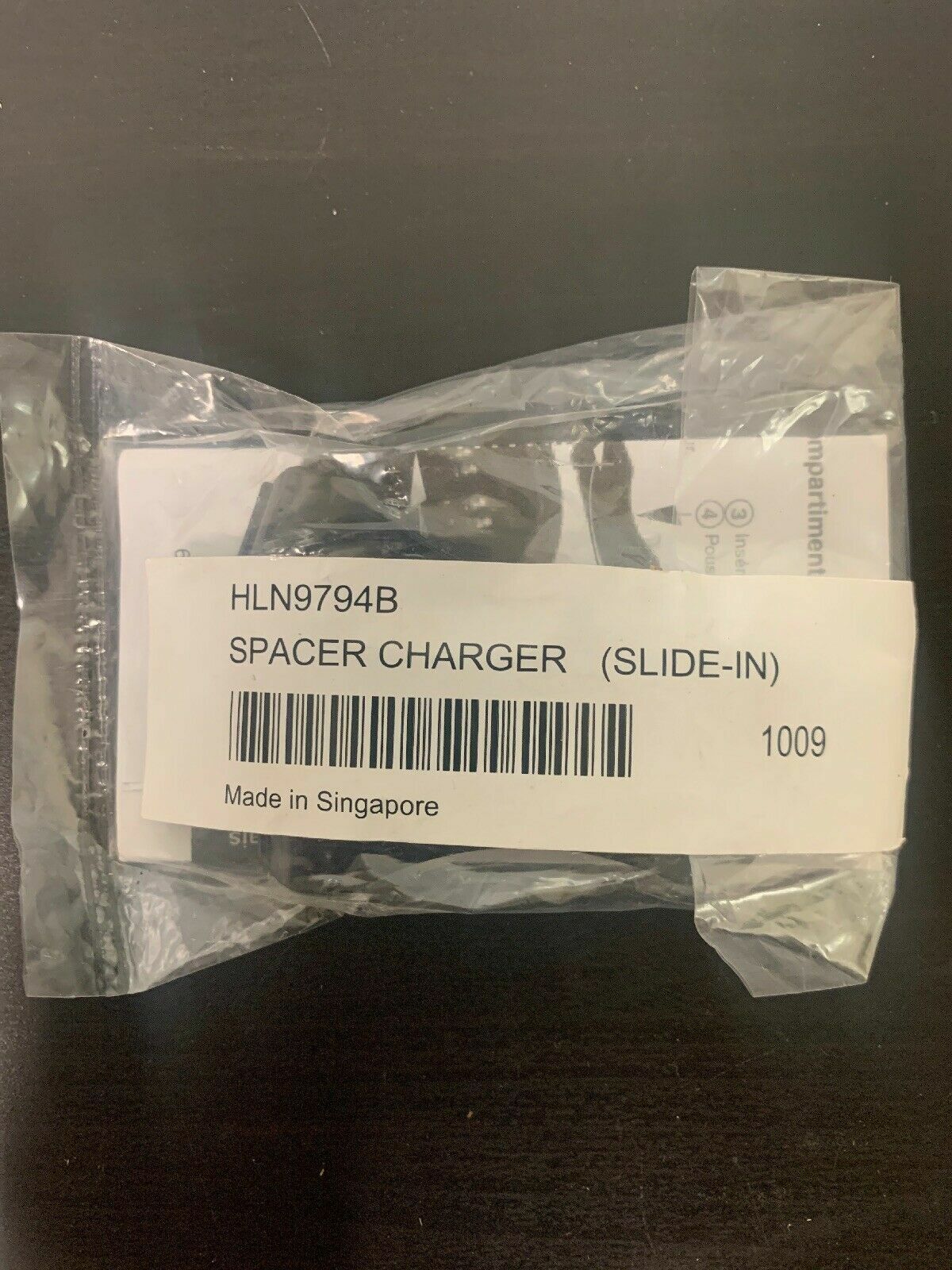 2 PK Motorola HLN9794B Single-Unit Charger Spacer Insert HT1250 HT750 PRO7150