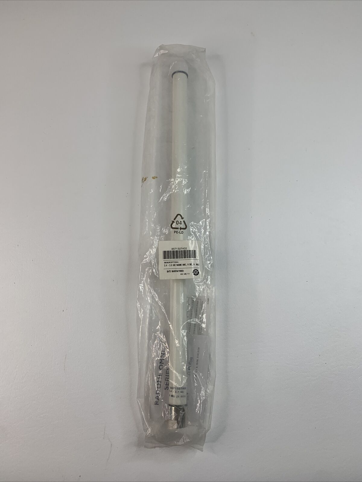 Motorola 8571327H02 Radome 2.4 - 2.5 GHz 8 dBi Omni Antenna N Male Connector