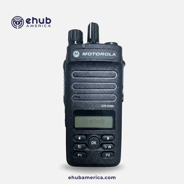 Motorola XPR3500E VHF 136-174 Mhz Digital Portable AAH02JDH9VA1AN IP67 Mototrbo