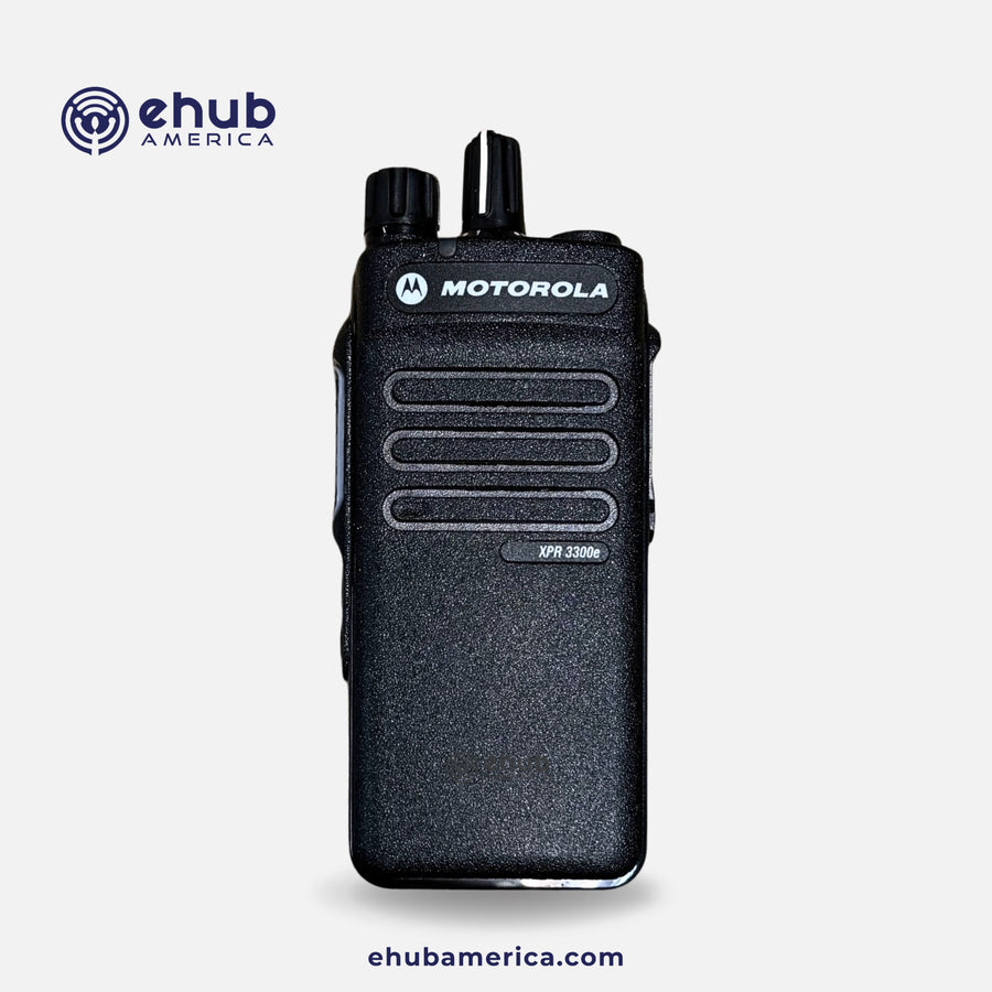 Motorola XPR3300e VHF digital portable radio AAH02JDC9VA1AN