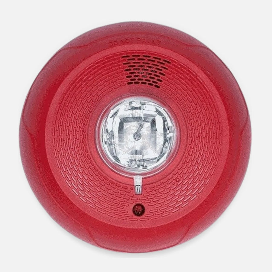 System Sensor CHSCRL Ceiling Chime Strobe Fire Alarm