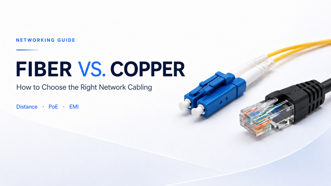 Fiber vs. Copper Ethernet: How to Choose the Right Network Cabling