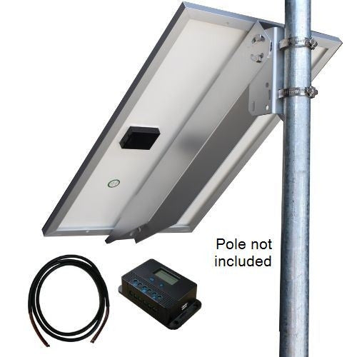 Tycon TPSK12-35W 12V Solar Panel Kit 35W 20A PWM Controller Pole/Wall Mount