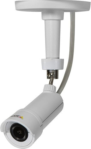 Axis Communications 0549-001 Network Bullet Camera HDTV 720p IP66 Edge Storage Wi-Fi Connectivity White Ceiling Mount