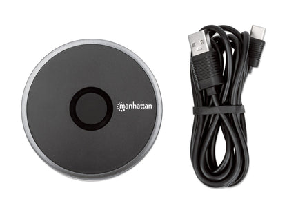 Intellinet Manhattan 102186 Fast Wireless Charging Pad 10W