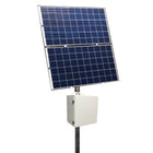 Tycon RemotePro100W. 400Ah Batt. 720W Solar. 48V TPDIN MPPT w/7 Port Manageable PoE Switch. Remote Monitor