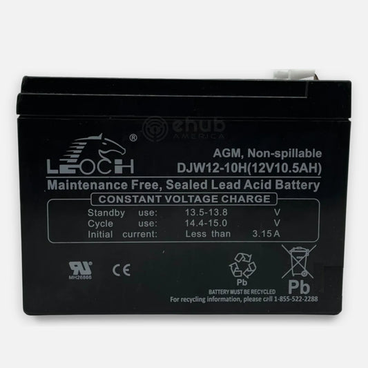 Edwards 12V10A 11AH Sealed Lead Acid Battery, 1