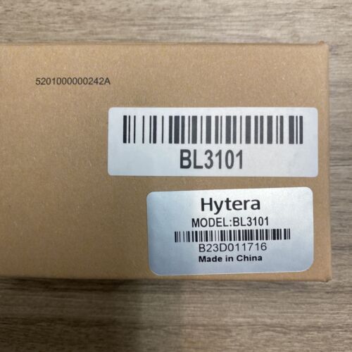 Hytera BL3101 Li-ion Battery 3100 mAh RoHS for PNC370 Radio