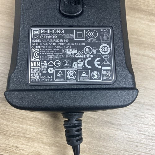 Cambium Networks ACPSSW-15A Power Supply 56V 100/240V PMP, PTP