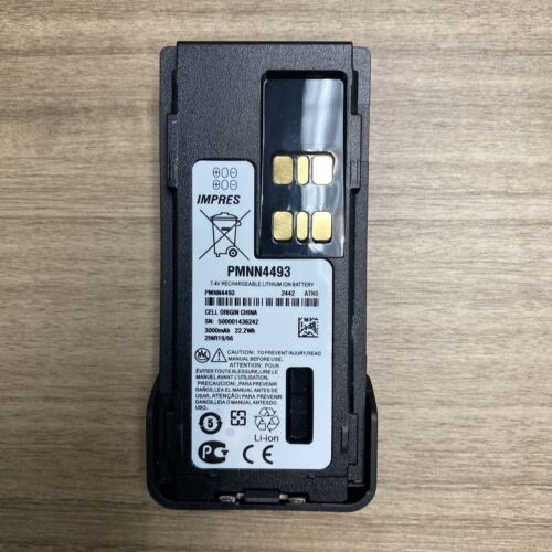 Replacement Motorola PMNN4493A Impress Li-ion Battery 3000mAh IP68