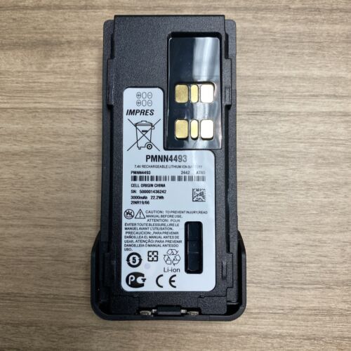 Replacement Motorola PMNN4493A Impress Li-ion Battery 3000mAh IP68