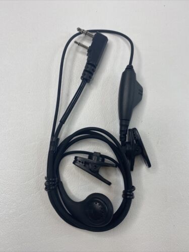 Pryme SPM-201 Earphone for Radios KENWOOD PTT button NX-220 NX-240 3230 2170