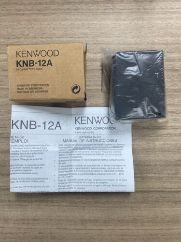 Kenwood KNB-12A Battery 7.2V 1100mAh Ni-Cd TK-250 TK-350 TK-353